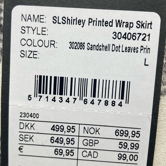 Soaked in Luxury wrap skirt - Picture 8 of 8